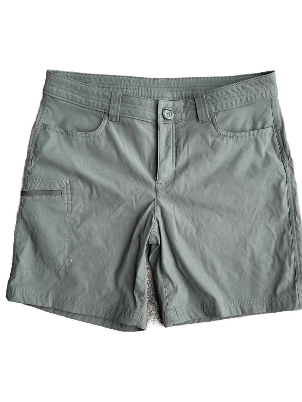Eddie Bauer Sport Utility Shorts Size 6 Olive Green